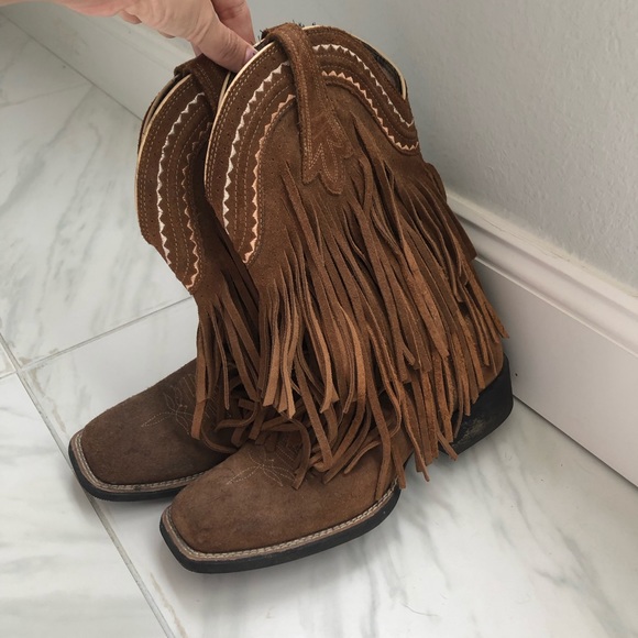 Ariat Shoes - Fringed cowboy boots